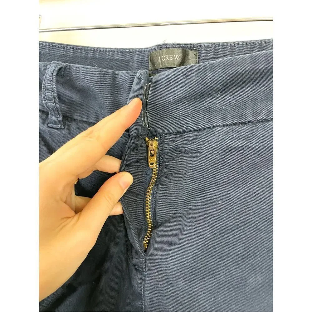 J. Crew Cameron Navy Blue Work Pant Size 4